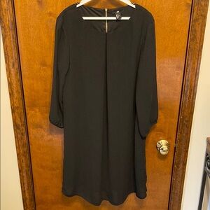 H&M Classic Black Long Sleeve Dress